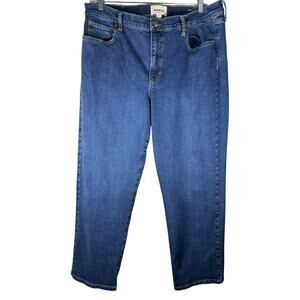 BODEN Mid Rise Cigarette Jeans 33x32